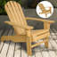Dobbs Fir Solid Wood Outdoor Lounge Chair