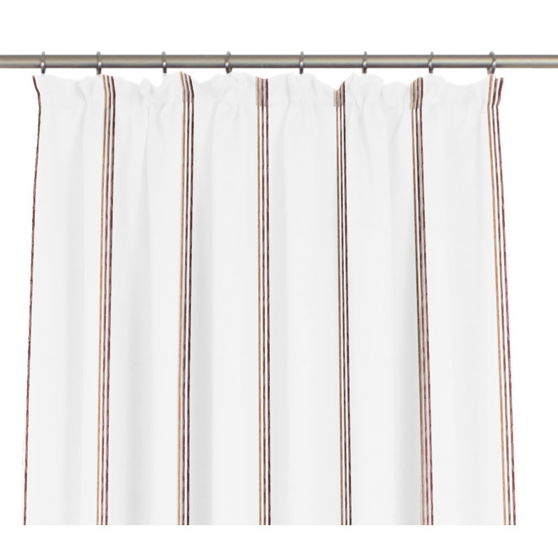 Chloe Sheer Single Curtain Panel, 450cm Width x 125cm Drop, Cooking Rack