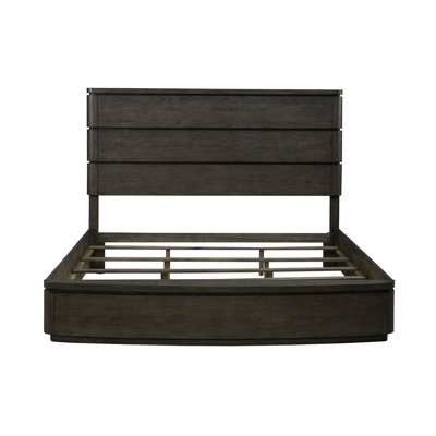 Trenea King Panel Bed w/ LED Lighting