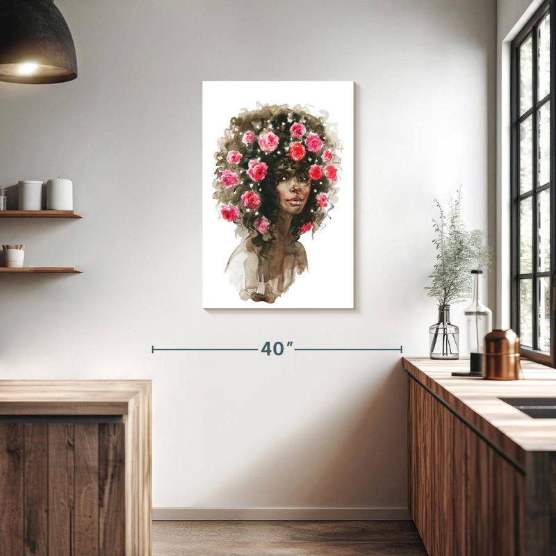 Portrait de Leisha, H 36 po x l 24 po
