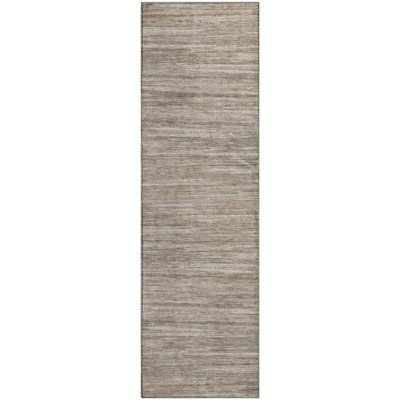 Premium Machine Washable Prisco Taupe Rug