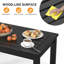 Table d'appoint de patio rectangulaire robuste en PEHD-2108234585