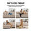 Jumbo Cord Hand Facing Corner Sofa With Footstool-2112464581-2112464587