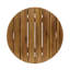 Table d'appoint en bois de 40 cm (16 po), style rustique, finition et construction Element.