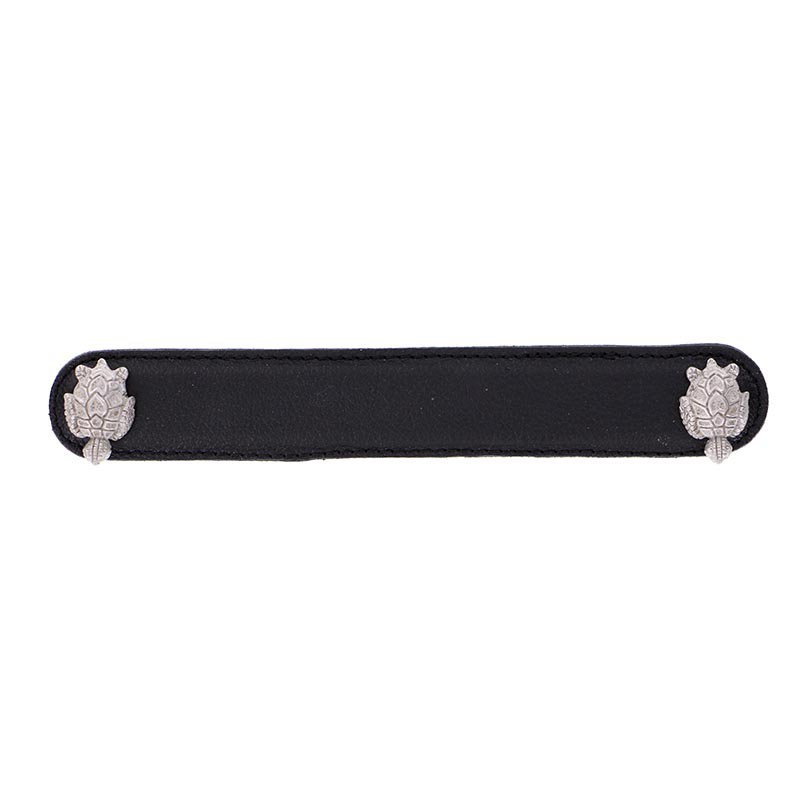 Pollino 4" Center to Center Bar Pull, 6", Satin Nickel