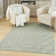 Ebern Designs Garp Green Modern Indoor Rug