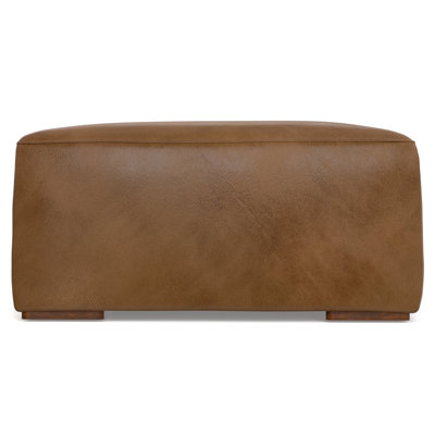 Rex 34"W Modern Ottoman by Simpli Home