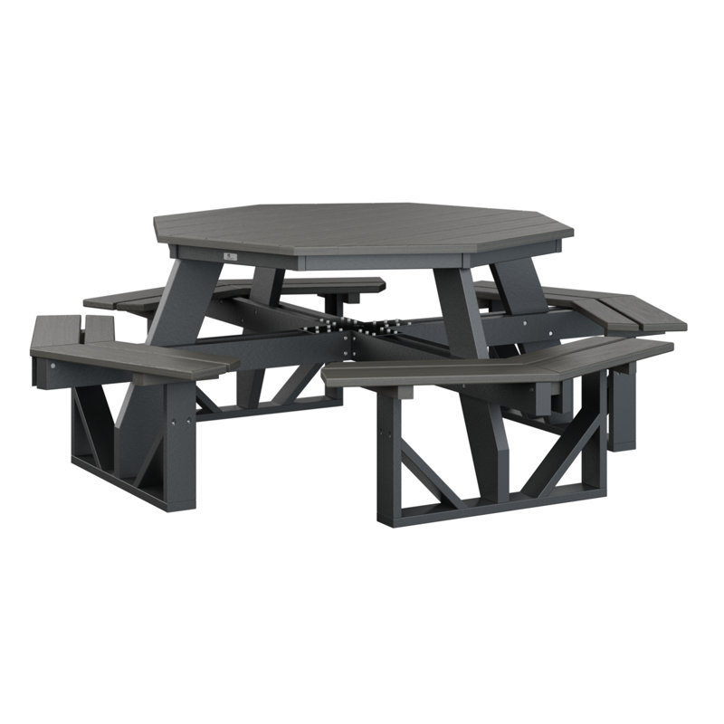 Ada Outdoor - Piece Conversation Set, Coastal Gray Top/Black Base