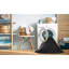 Tapis 100% lavable à la machine Pat1832GRY-215472641