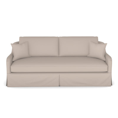 Fisher Waterfall Skirt Bench Seat Sofa
