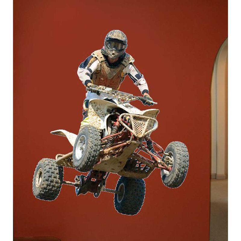 Sports Non-Wall Damaging Wall Decal, 48" H x 41" W
