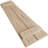 Timberthane Joined Board-n-Batten w/Elliptical Top Faux Wood Shutters-88966468-88966472-64353415