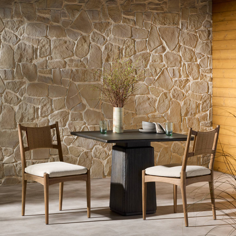 HADDON Outdoor Teak Dining Side Chair