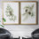 Winter Botanical III - ensemble de 2 reproductions d'art