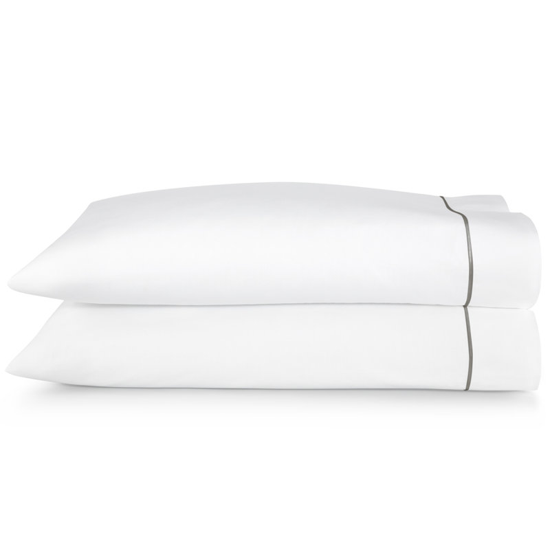 Boutique Percale Pillowcases, King Pillowcase, Platinum