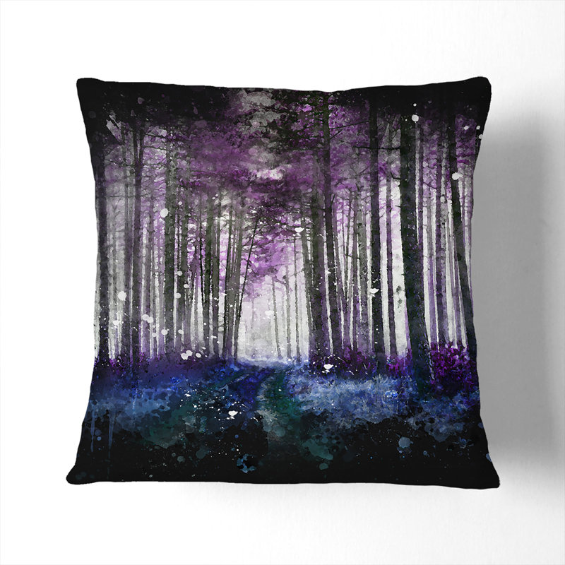 Square Cushion, Black, 55cm H x 55cm W x 20cm D