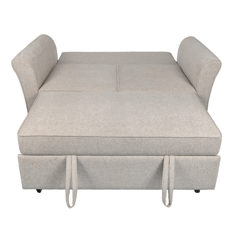 Tanijha 2 Seater Reclining Fabric Sofa Bed