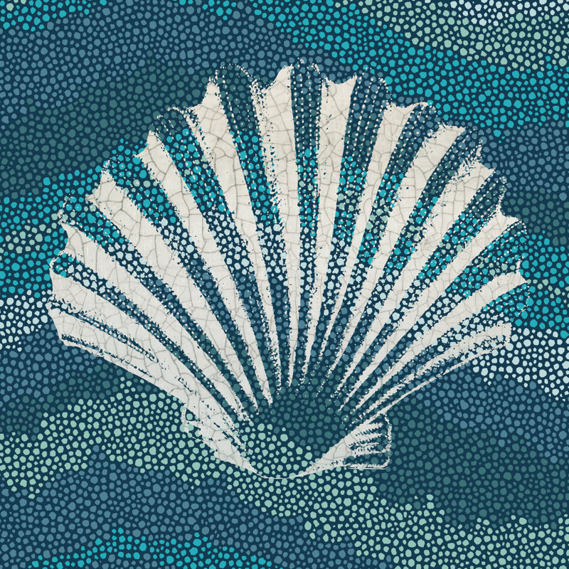 Verre de mer I, H 20 po x l 20 po