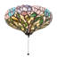 Luminaire pour ventilateur de 16 po de largeur Wisteria