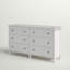 Commode double 6 tiroirs l 52,56 po-9282907