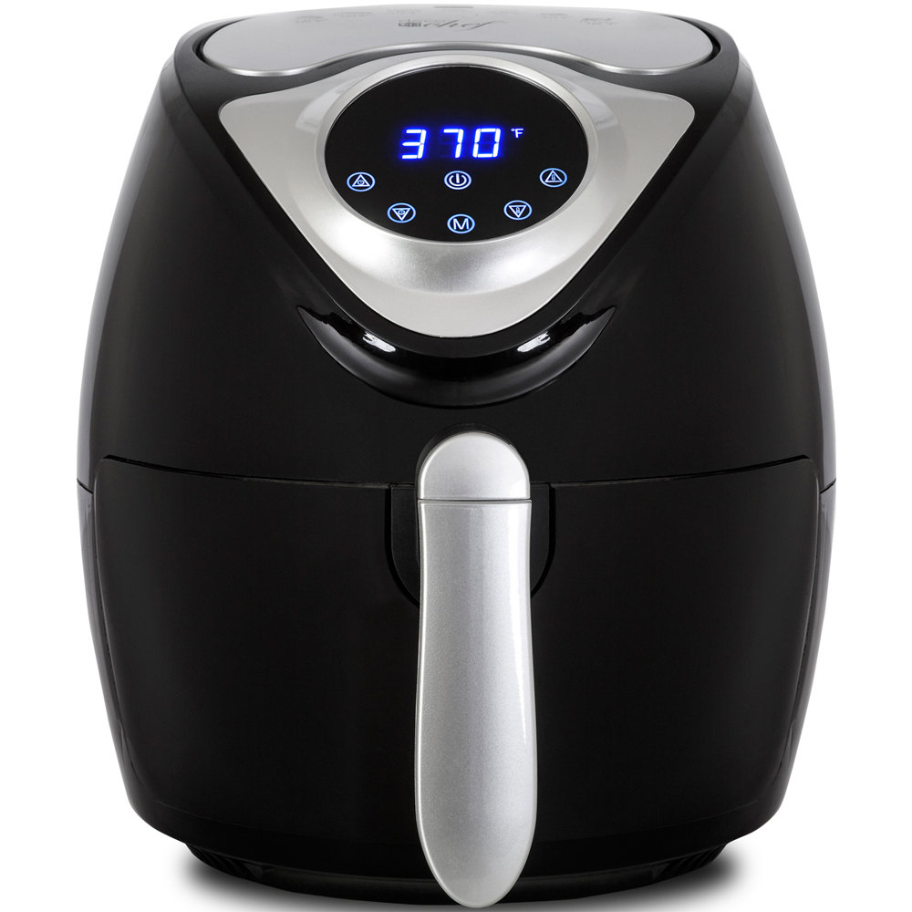 Deco Chef 3.7QT Digital Air Fryer with 6 Cooking Presets, Dishwasher Safe  Basket