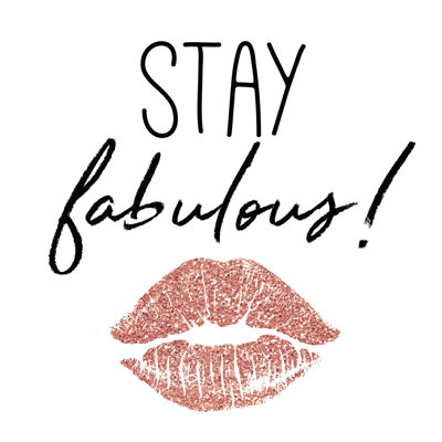 Fabulous Lips - Wrapped Canvas Print
