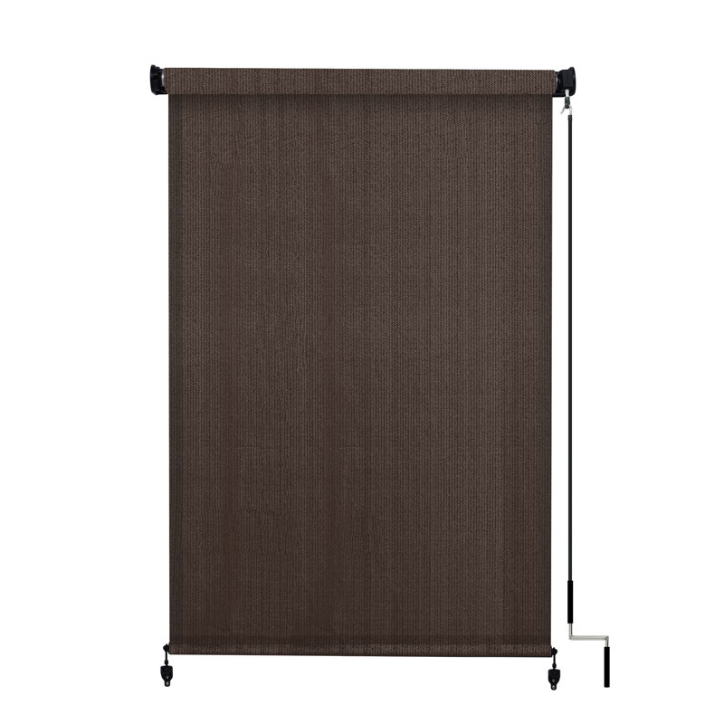 Rideau roulant filtrant la lumière, Chocolat, L 60 po x L 72 po
