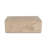 Travertine Rectangle Box Large Cream