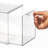 mDesign Stacking Plastic Storage Kitchen Bin with Pull-Out Drawers