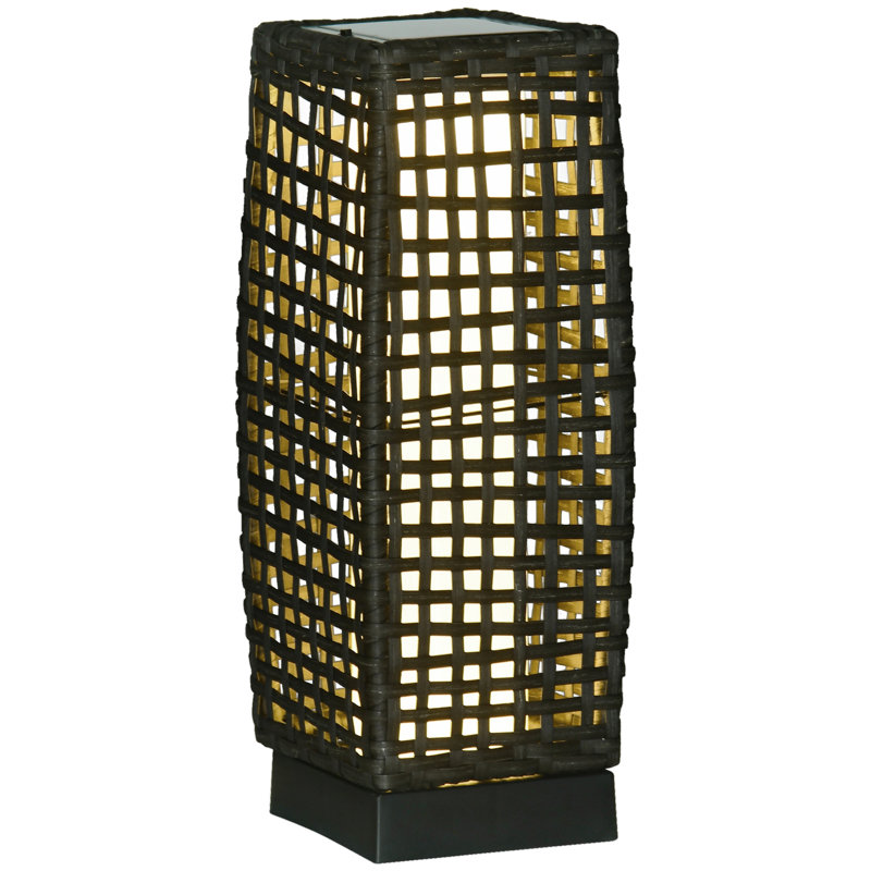 Ackland 46cm Solar Powered Integrated LED Outdoor Lantern