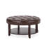 Repose-pieds contemporain avec tablette de rangement-52995606