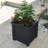 Lakeland Square Resin Planter with Water Reservoir-1947375405-1947375404