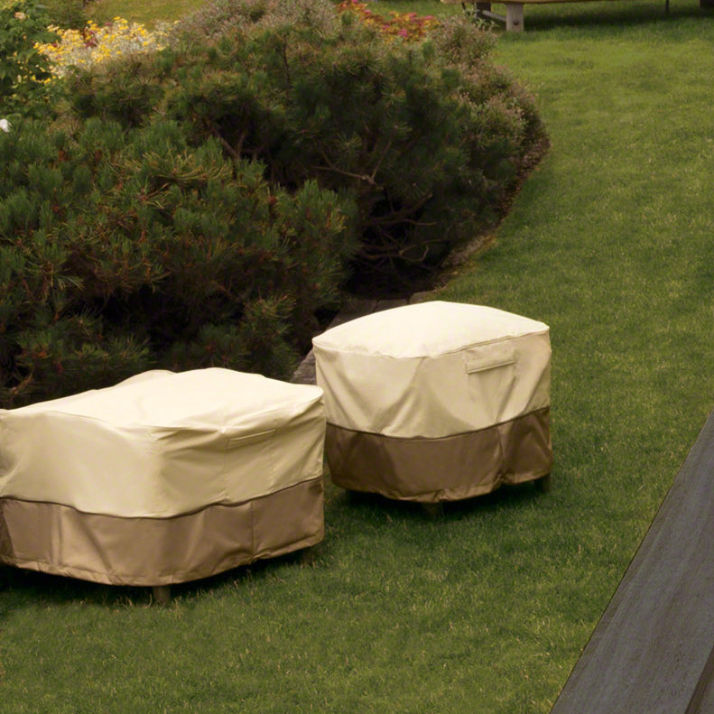 Paulding Outdoor Patio Table Cover, 18" H x 24" W x 34" D