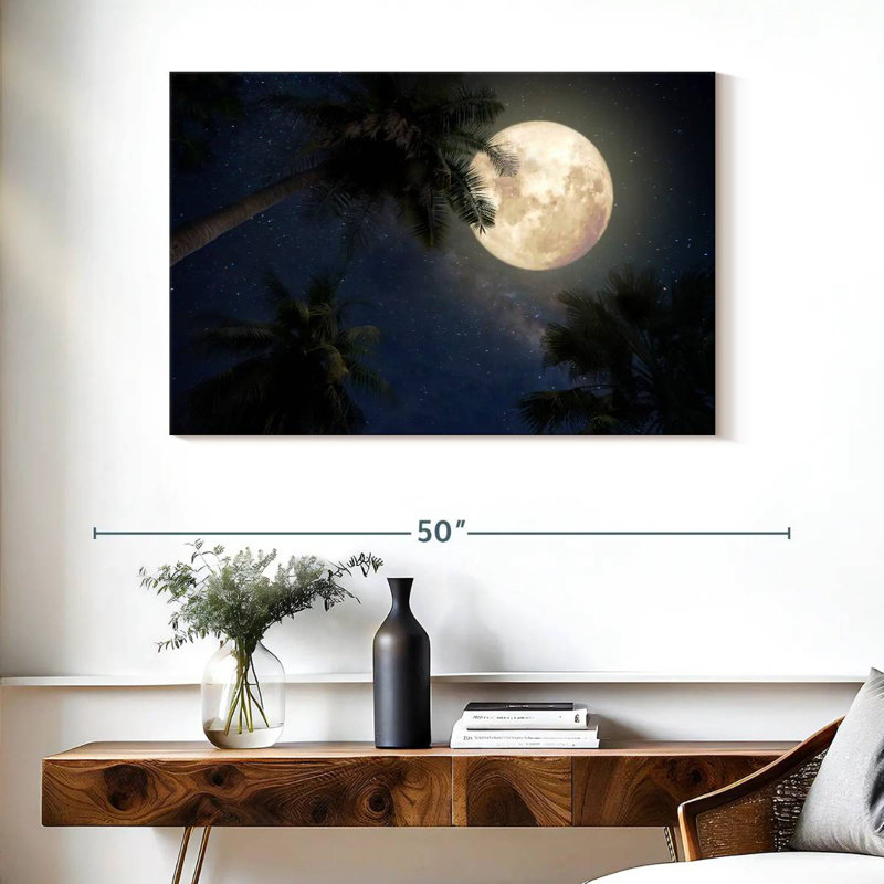 Oberle Tropical Moonlight, 26" H x 39" W