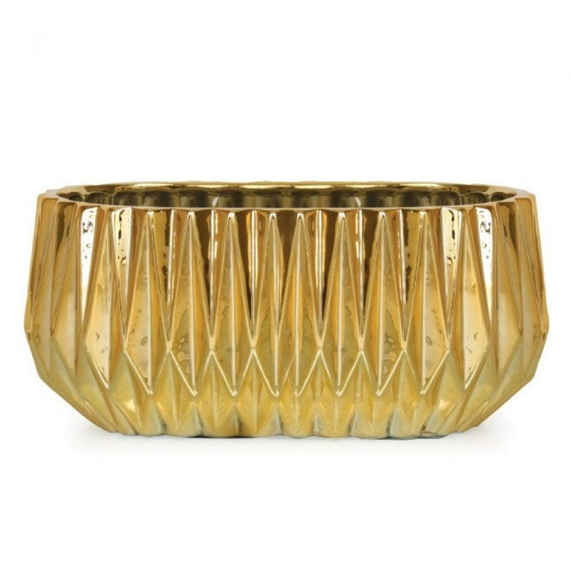 Shiny Gold Adelaide Planter