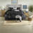 Elegant 7-piece Black Bedding Set, Polyester Tufted Queen Comforter