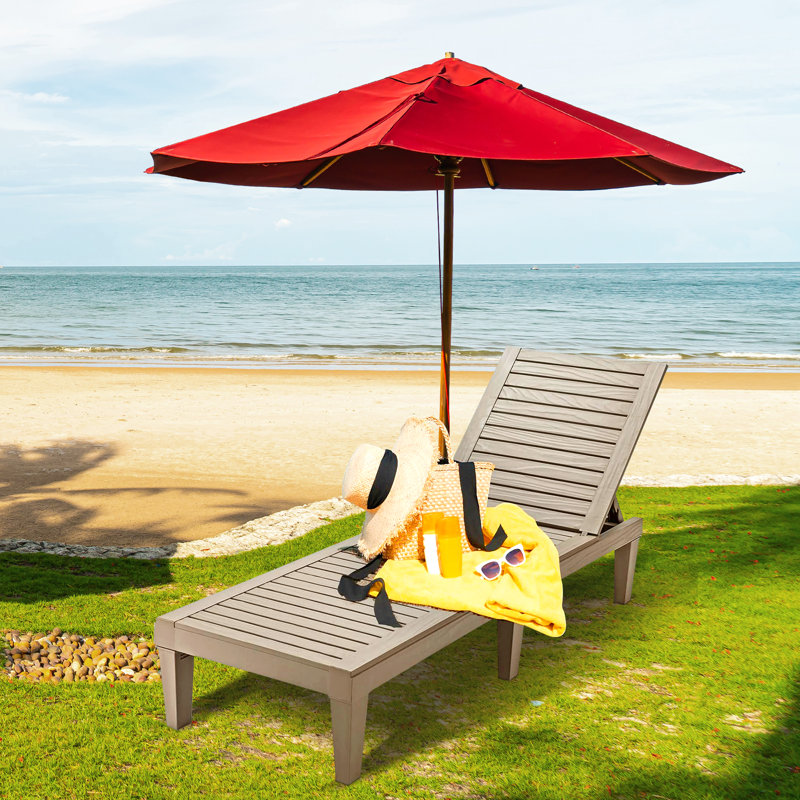 Chaise longue inclinable 74,5 po Latitude Run® Latitude Run®