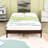 Bamboo Platform Bed with Metal Support and Underbed Storage-190232506-190232505