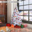 Arbre de Noël artificiel pin blanc-687749924
