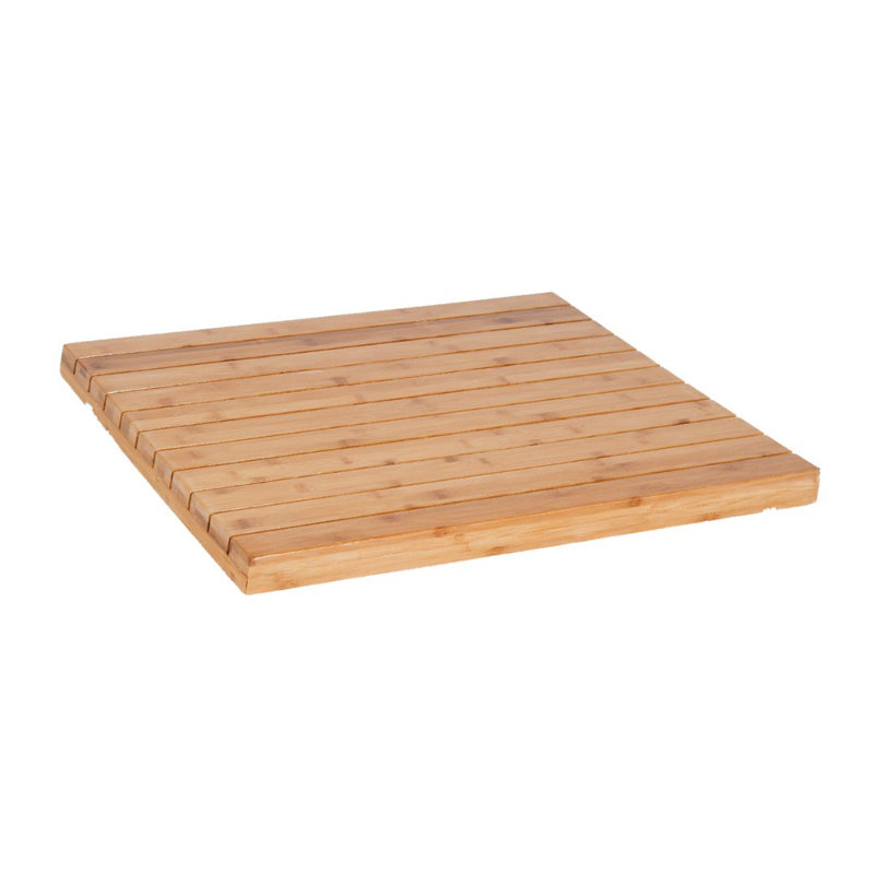 Plateau de table en bambou 36 po x 36 po, l 36 po x L 36 po