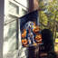 Drapeau de chiot Halloween House-113107306