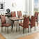 - Person Extendable Four Leg Dining Set