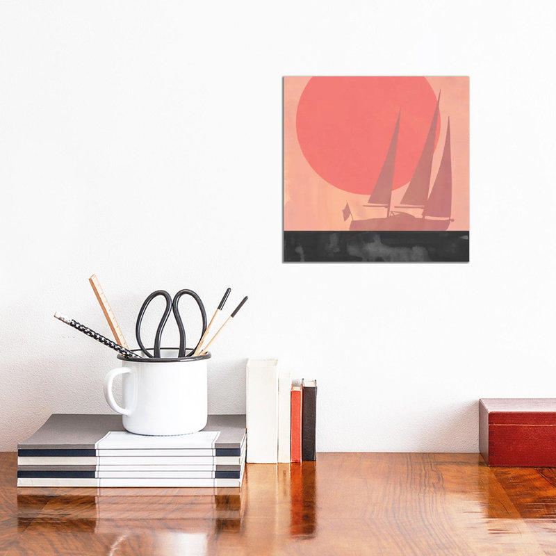 Deep Sea Sunset I by Jacob Green - Wrapped Canvas Print, 30.48 cm H x 30.48 cm W