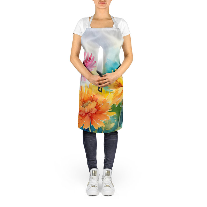 Floral Bib Apron