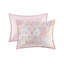 Édredon pour lit simple / simple TG métallique avec taie décorative et coussin lavable à la machine en microfibre compressible