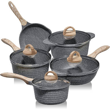 CG INTERNATIONAL TRADING 12 - Piece Non-Stick Aluminum Cookware Set