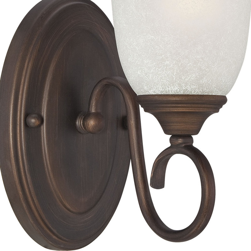 Ardyth 1-Light Dimmable Bath Sconce, Rubbed Bronze