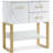 Quintonio Modern Console Table with Drawer, Storage Cabinet and Shelf-10177917-43525143