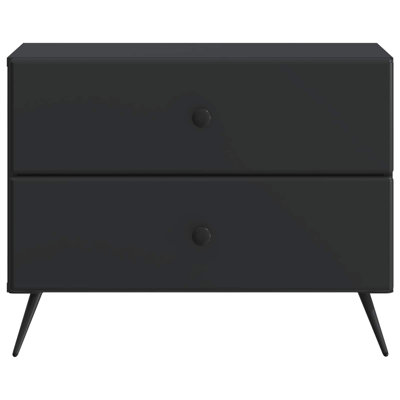 62cm W Manufactured Wood Bedside Table