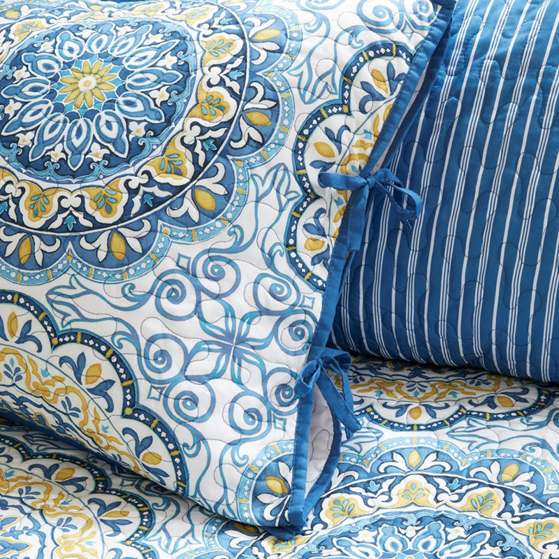 Reversible 6 Piece Bedding Sets, Cotton Filled Modern Daybed For Home